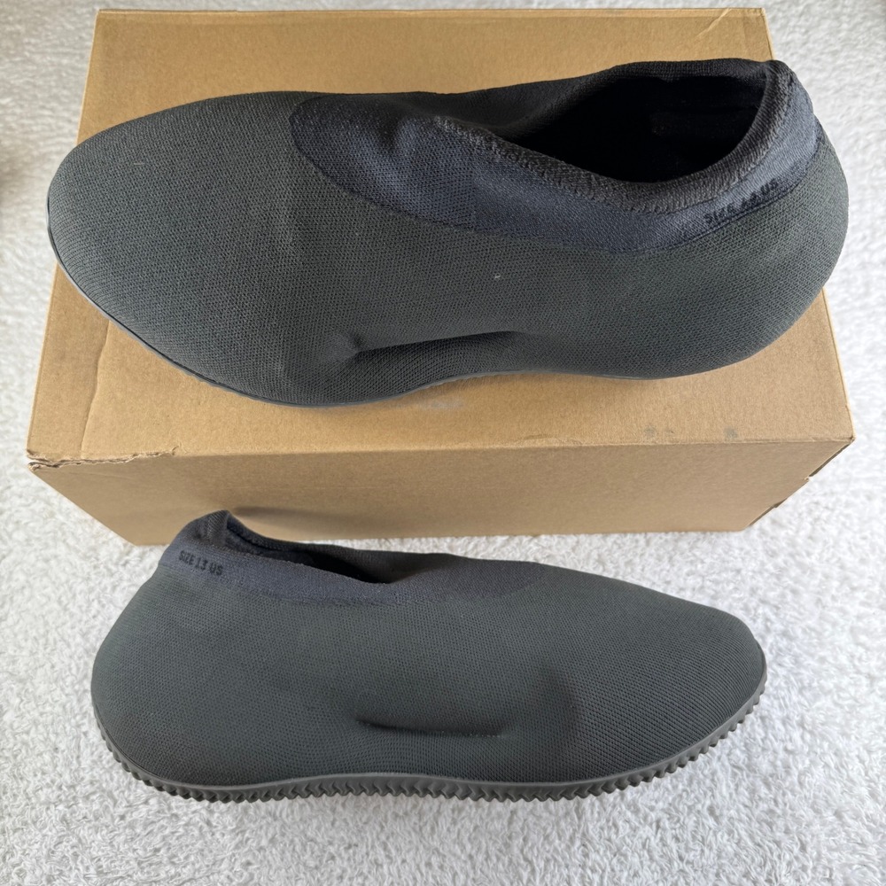 Adidas YZY Knit RNR Men Size 13 Stone Onyx Excellent Slip On Sneakers OG ALL